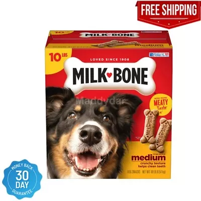 Milk-Bone Original Dog Biscuits Medium Crunchy Dog Treats 10 Lbs. • $22.49