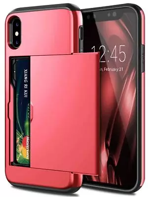 $8.95 • Buy For IPhone X XS Max XR IPhone 8 Plus IPhone 7 Plus Wallet Card Holder Case Cover