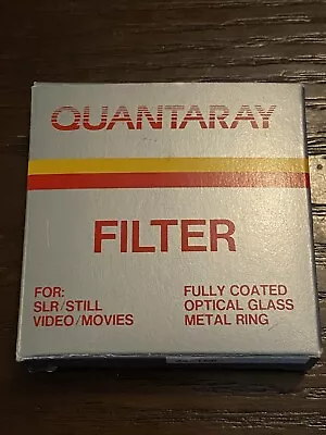 Quantaray Skylight YA2 (24-166-3624) 52 Mm Filter For SLR/STILL & VIDEO • $10.99