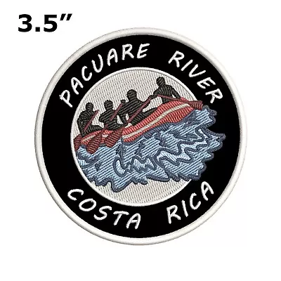 Pacuare River Costa Rica Embroidered Patch Iron-On / Sew-On Applique • $3.99