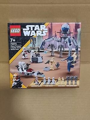 LEGO STAR WARS Clone Trooper & Battle Droid Battle Pack 75372 BNISB NEW • $54.90