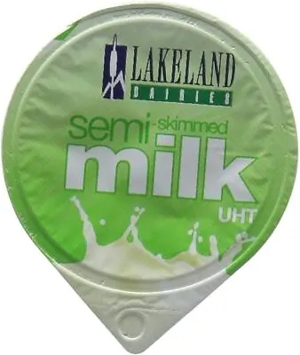 Lakeland Dairies Semi Skimmed Milk Portions 12ml - 50 Pots • £6.19