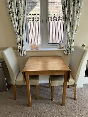 Oak Dining Table And Chairs • £100