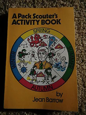 Scout English 1981 Pack Scouters Activity Book Cub Scouting Publication Scotland • $2.50