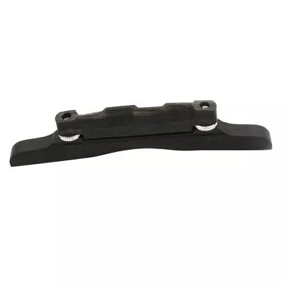 Saga Traditional Ebony Mandolin Bridge Gold Adjusters • $17.95