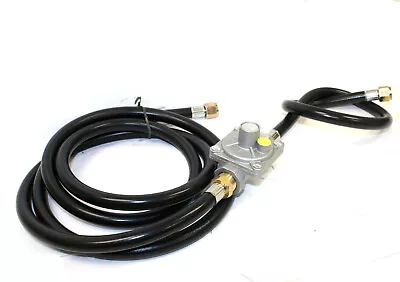 9.7Ft Natural Gas Pressure Hose Regulator NPT 1/2  For Auto Pilot  Co2 Burner • $29.99