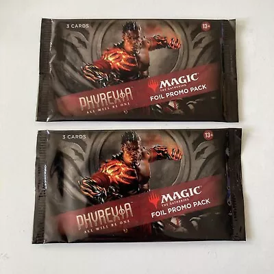 2023 Phyrexia All Will Be One: Magic The Gathering- Foil Promo Pack (2Pk) • $15.99