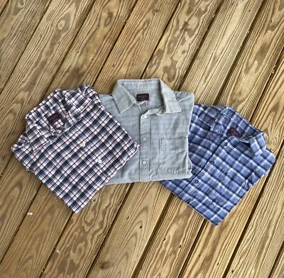 Mens Plaid UNTUCKit Flannel Button Down Shirt  Size Small (Lot Of 3) • $45