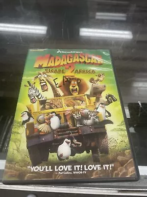 Madagascar: Escape 2 Africa (DVD 2009 Sensormatic Widescreen) Like New W/case • $3.88