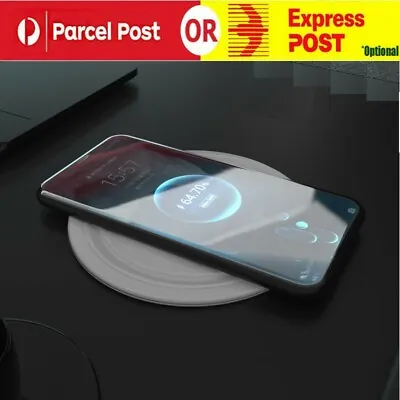 $12.99 • Buy 15W Qi Wireless Charger FAST Charging Pad For IPhone 12 13 Samsung S20 S21 S22