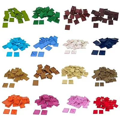 LEGO 2x2 Tiles Flat Smooth Bottom Groove Pick Colors & QTY NEW - 3068b • $9.99