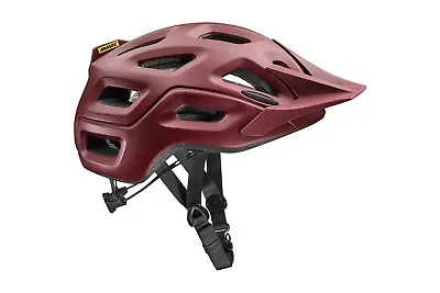 Mavic Bicycle Helmet Crossride M (54-59 Cm) Syrah / Syrah Helmet New Original Packaging • $64.75