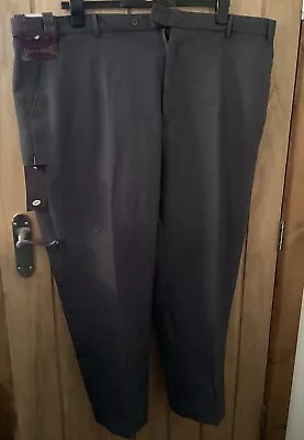 Mens Trousers 46s New With Expand A Band By Carabou Grey • £9