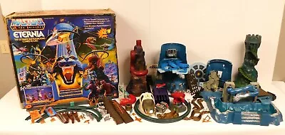 Vintage Masters Of The Universe Eternia Playset 100% Complete W/box 1986 Mattel • $3399.99