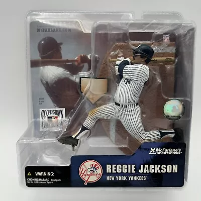Reggie Jackson NY Yankees Mcfarlane MLB Action Figure Cooperstown Collection • $23.99
