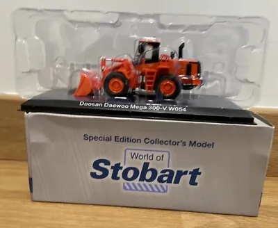 Atlas 1/76 Doosan Daewoo Mega 300-v Wheeled Loader/shovel Eddie Stobart Rail • $16.16