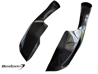 2015-2019 Yamaha R1 R1M R1S Carbon Fiber Mirrors Signal Cover Guards Twill Weave • $297.45