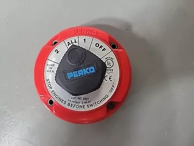 Perko 8501 Marine Dual Battery Selector Switch For Boat/RV • $25