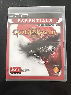 God Of War 3 Sony PlayStation 3 Game PS3 Complete With Manual Free Tracked Post • $0.99
