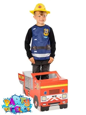 £25.99 • Buy Kids Fireman Sam Costume Accessory Kit Book Week Day Child Fancy Dress Outfit 