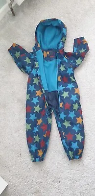 Baby Boy Star Puddle Suit NEXT Age 2-3. Great Condition • £10