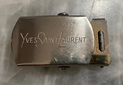$10 • Buy Unisex  Yves Saint Laurent Buckle Belt.