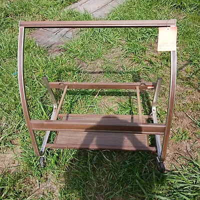 VTG Mid Century Modern Gusdorf Sons Rolling Music Stand Cart TV 1960's Orig Tags • $125