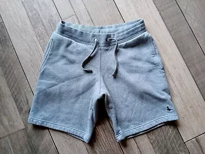 Men's Jack Wills Light Grey Marl Jogger/Sweat Shorts - Size Small - 30W • £5.99