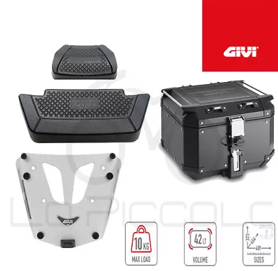 GIVI Suitcase Aluminum OBKN42B + Plate BMW R 1200 Rt 2013 • $499.92