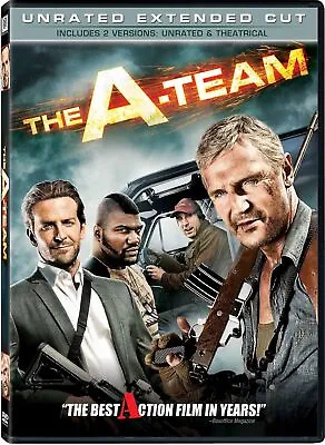 The A-Team W Liam Neeson  (UNRATED DVD)- You Can CHOOSE WITH OR WITHOUT A CASE • $1.99