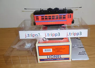 Lionel 58275 Laurel Line L&wv Lackawanna Wyoming Trolley O Gauge Train Motorized • $89.95