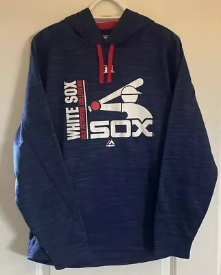 Chicago White Sox*MAJESTIC THERMACOOL*Adult Small Hoodie*NEW*1983 Throwback* • $24.99