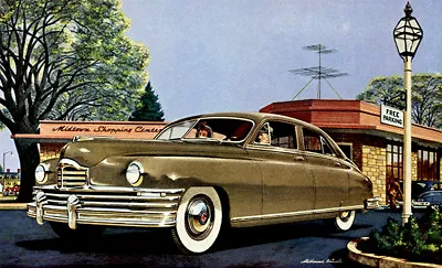 1949 Packard Eight Touring Sedan - Promotional Advertising Poster • $9.99