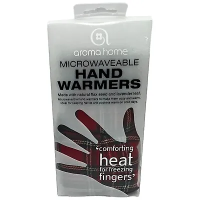 Aroma Home Microwaveable Hand Warmers Comforting Heat For Freezing Fingers • $20.39