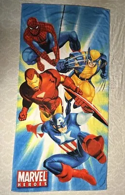 Marvel 2005 Avengers & X-Men Heroes Beach Towel • $7.99