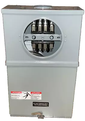 Cooper B-Line 12148 Meter Socket 20A Single 3-Phase 8 Jaw Ring-Type 4-Wire 600V • $475