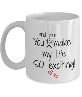 $26.99 • Buy Funny Valentines Day Gifts For Him Husband Boyfriend Anniversary Mug Adult Humor
