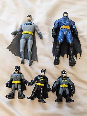 Mixed Lot Of Batman Figures - Incl. Fisher Price Imaginext Figures • $11