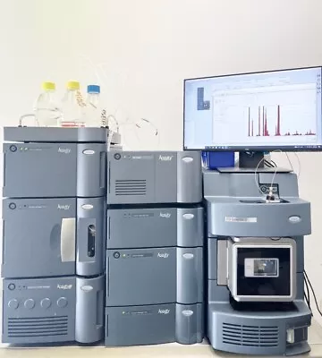 Waters H-Class Acquity UPLC With Waters SQD2 Mass Spec And PDA/ELSD Detectors. • $92000