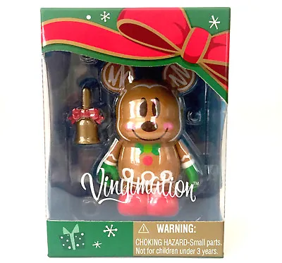 Disney Vinylmation 3  Japan Tokyo Christmas Gingerbread Man Mickey Mouse 2012 • $159.99