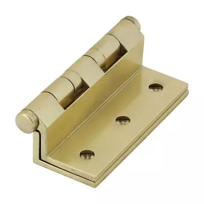 Timco - Cranked Ball Race Hinges - Polished Brass Size 64 X 55 - 2 Pieces • £14.76