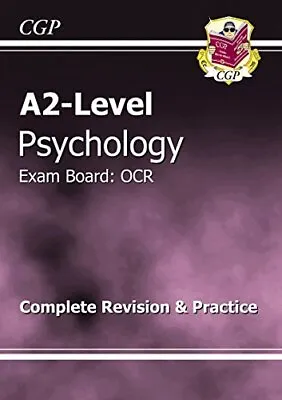 A2-Level Psychology OCR Complete Revision & Practice By CGP Books • £13.77