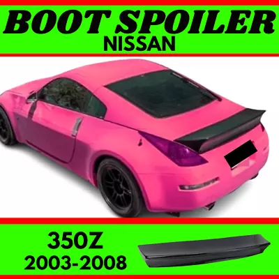 V Style Duckbill Spoiler For Nissan 350z Nismo Touring Tracking Boot Wing 03-08 • $270