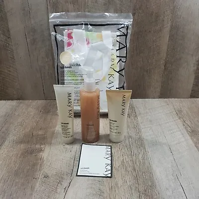 Mary Kay -  3 PIECE PAMPERING SATIN HANDS SET  - Vanilla Sugar + Fragrance Free • $21.95