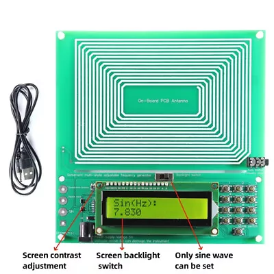 Schumann Sine Wave Resonance Generator Ultralow Frequency Pulse Generator • $11.71