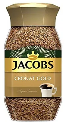 JACOBS Cronat Gold Instant Coffee German Smooth Blend Medium Roast 7.05 Oz • £20.07