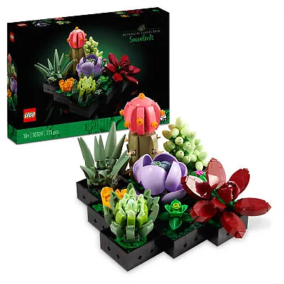 £43.99 • Buy LEGO Creator Expert Botanical Collection 10309 Succulents Adult New Sealed Box
