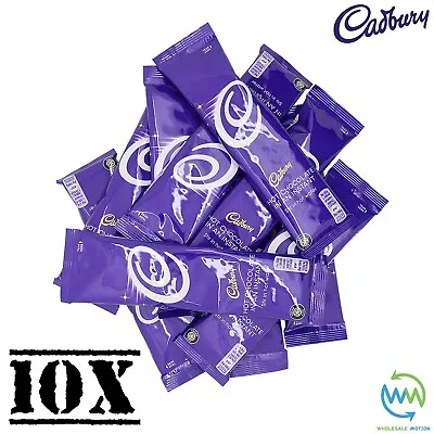 10 X CADBURY Instant HOT CHOCOLATE Sachets 28g Drink COCOA Powder INDIVIDUAL New • £8.29