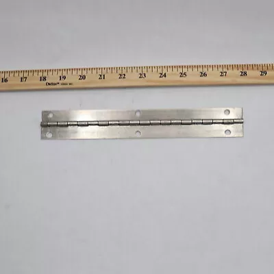 Piano Hinge Stainless Steel 1-1/2  Wide X 10  • $8.23