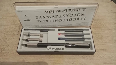 £25 • Buy Vintage Parker Vector Calligraphy Pen Set *Never Been Used*